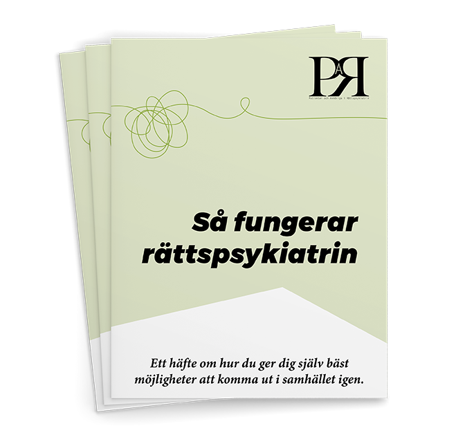 Broschyren: Så fungerar rättspsykiatrin